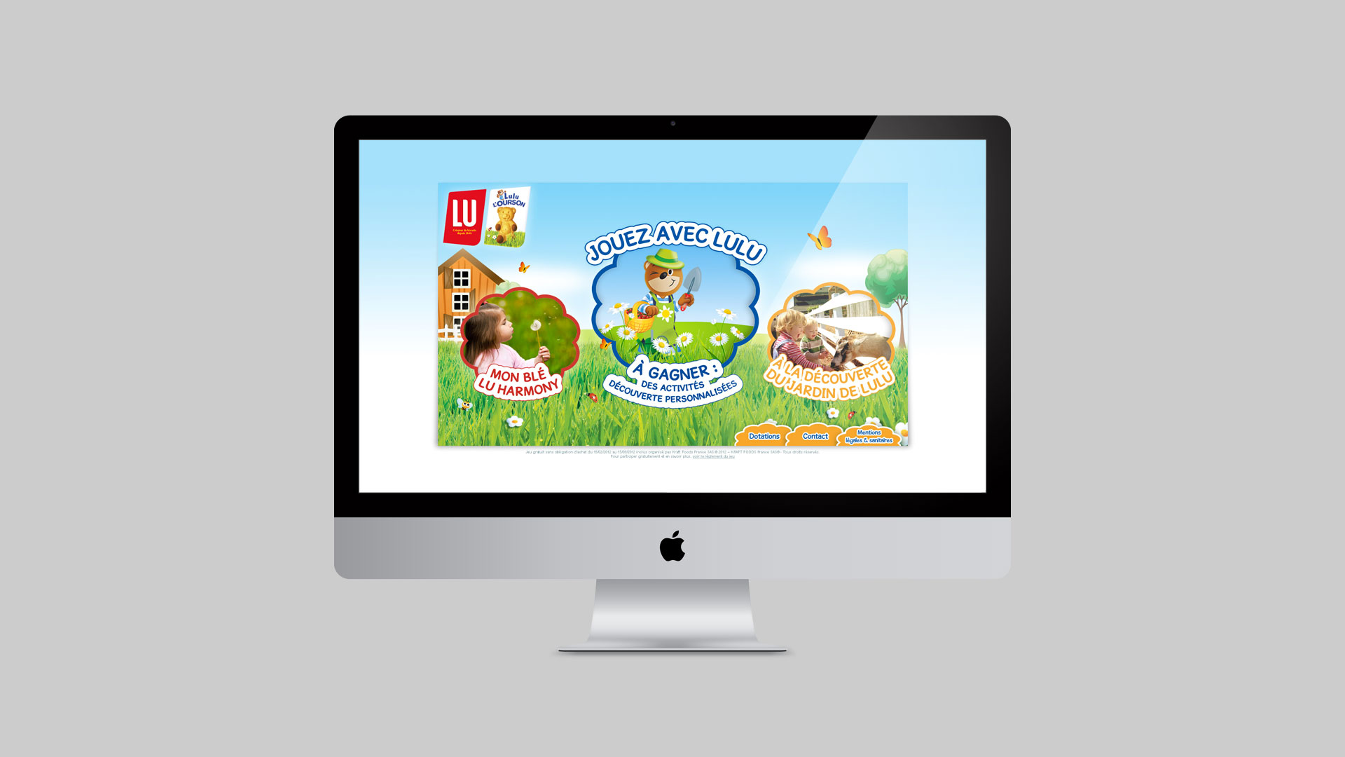 Le Jardin de Lulu – Mini site web